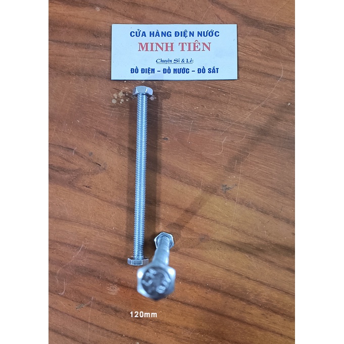 Bù lon, Bulon con tán 8 ly kích thước 8x60, 8x80, 8x100, 8x120