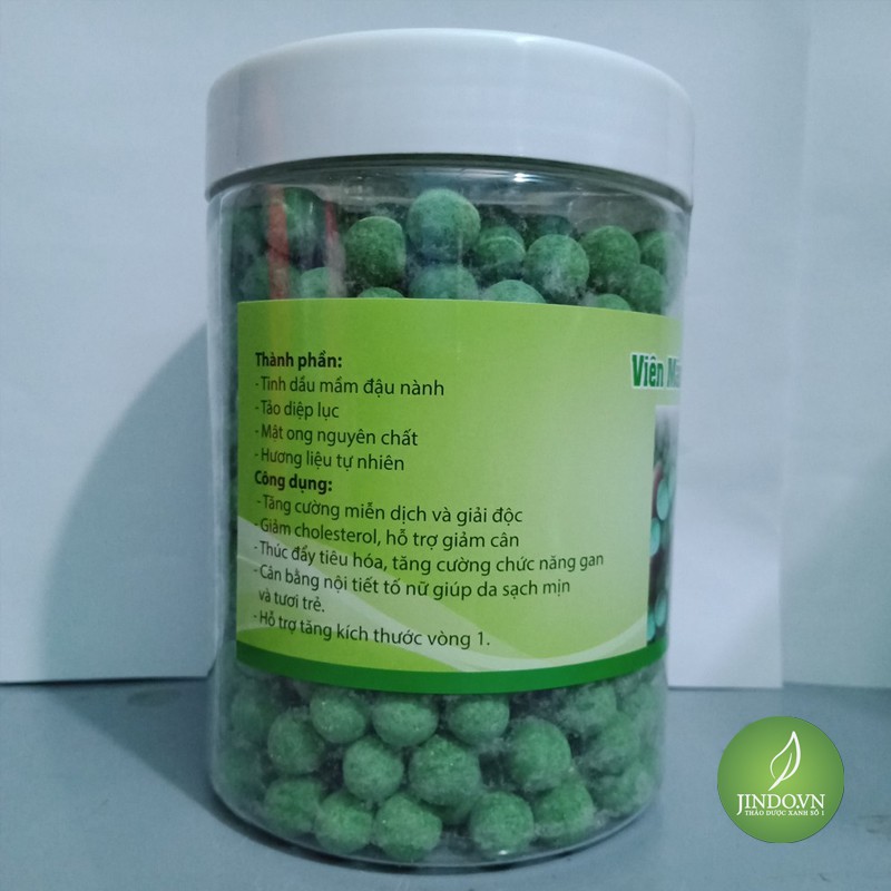 1 hộp 500gram viên mầm tảo diệp lục cao cấp có giấy ATTP - J936