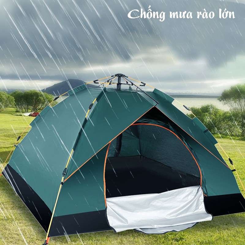 Lều Cắm Trại, Dã Ngoại, Du Lịch Tư Bung Kích Cỡ Lớn Thước 210cm x 200m x 135cm Chống Tia UV HB88