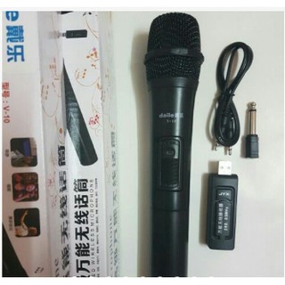 Micro v10 karaoke không dây cho loa kéo, loa bluetooth, amply, nhạc sống....