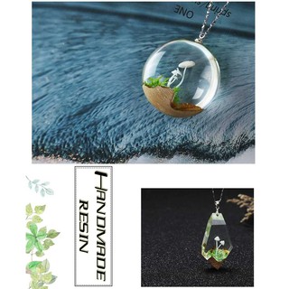 Mô hình nấm mini trang trí Resin