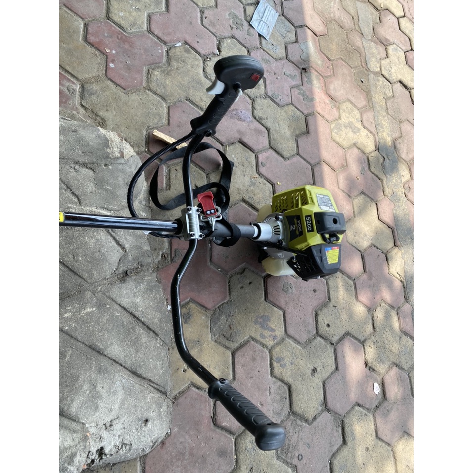 MÁY CẮT CỎ RYOBI 52CC ĐỘNG CƠ 2 THÌ, LƯỠI SẮT RBC52FSBHO