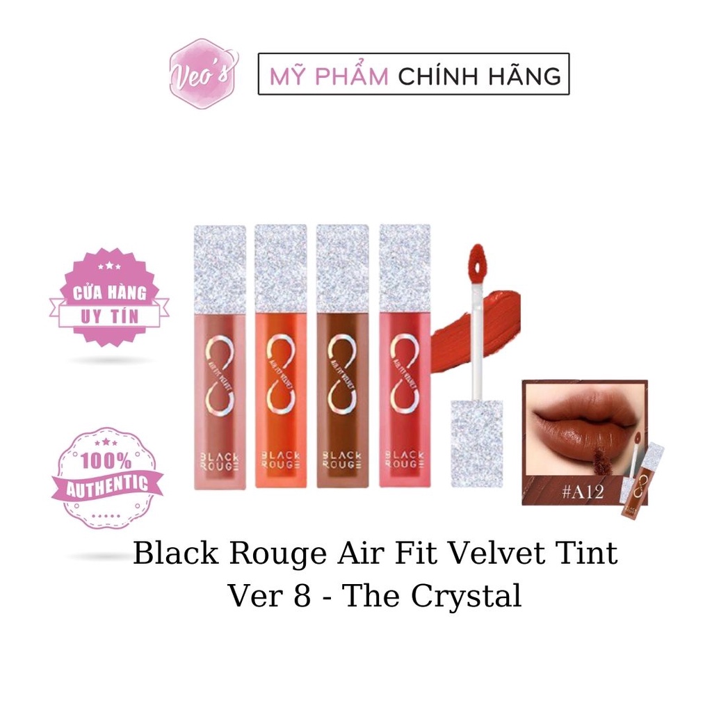 [New version] Son kem lì Black Rouge Air Fit Velvet Tint Season 8