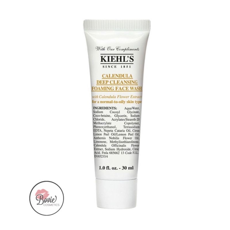 (Minisize 30ml Kiehl’s / Kiehls) Sữa Rửa Mặt Hoa Cúc Calendula Deep Cleansing Foaming Face Wash | WebRaoVat - webraovat.net.vn