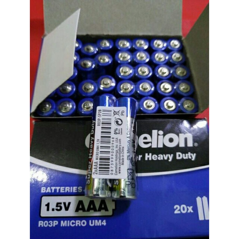 Hộp 40 Viên Pin AAA Camelion (3A - 1.5V)