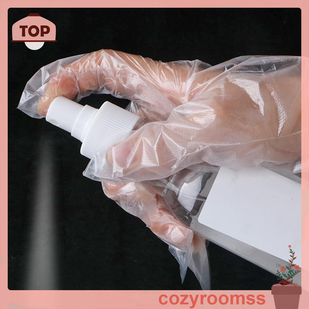 Set 100 Găng Tay Nylon Trong Suốt Dùng Một Lần Tiện Dụng