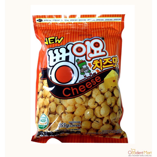 Bắp nổ mật ong phô mai caramel Hàn Quốc HSD 09-12/2022