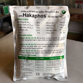 Phân bón lá Hakaphos 500g (30 10 10) CHLB đức