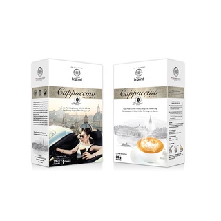 [Trung Nguyên E-coffee] Cà Phê Cappuccino Hazelnut - Hạt Phỉ (Hộp 12 gói x 18g) - Trung Nguyên Legend