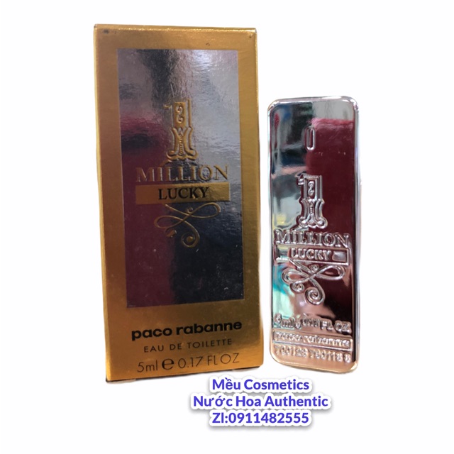 Nước Hoa Nam Paco Rabanne One Million Lucky 5ml