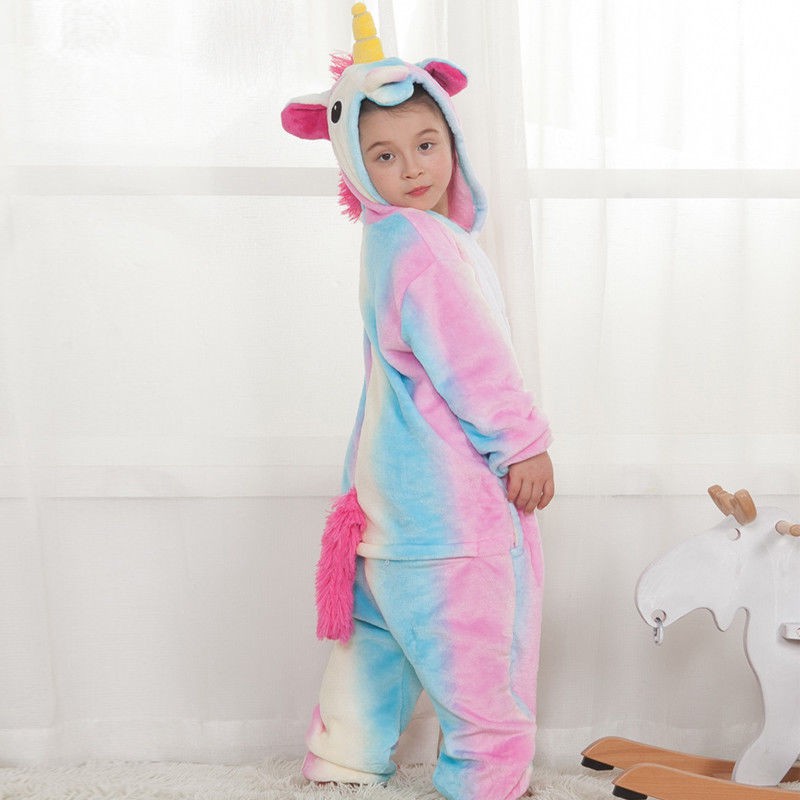 Unicorn bộ đồ ngủ chính thức đồ ngủ cho bé