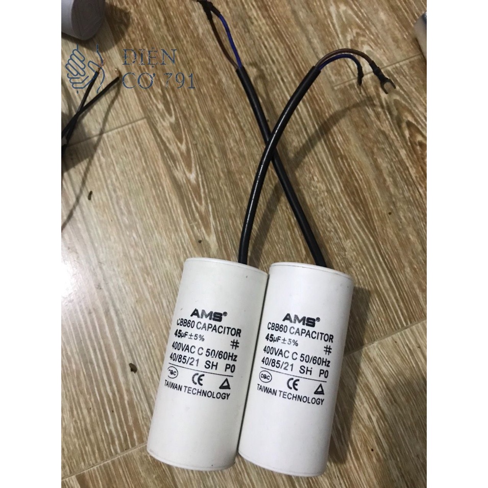 Tụ 20UF  25 UF 30 UF 35 UF Hàng Tốt Dùng Thay Thế Motor Máy Bơm Máy Rửa Xe ...