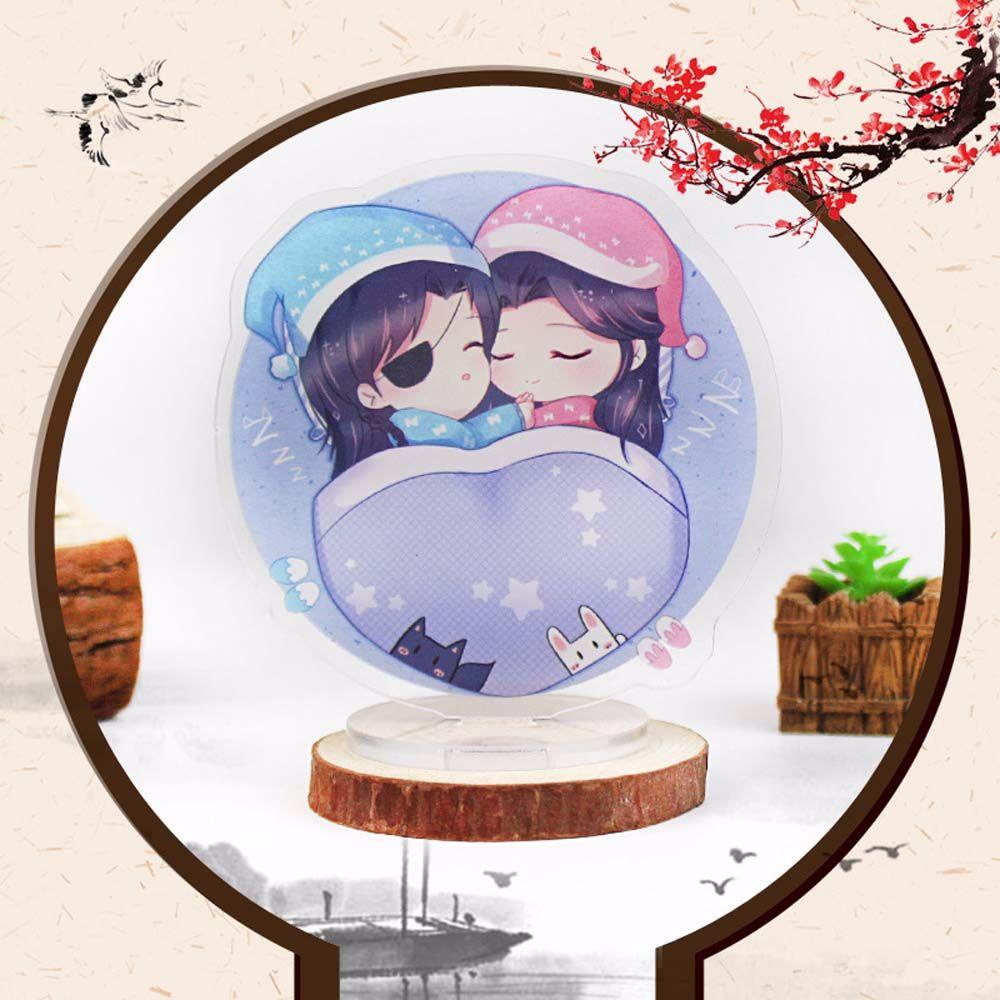 Mô Hình Quan Công Hoạt Hình Dễ Thương Trang Trí