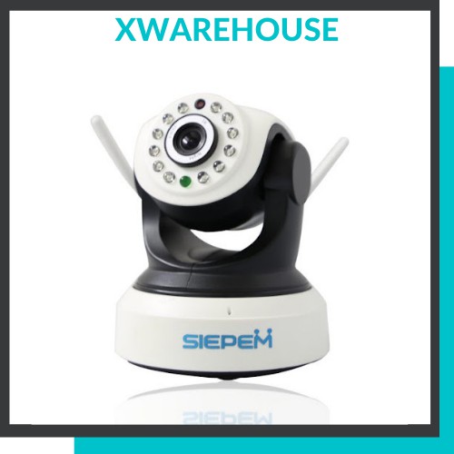 Camera IP Wifi Siepem S6203 Pro độ phân giải 1.0 Megapixel, có đàm thoại 2 chiều và chuyển động theo người