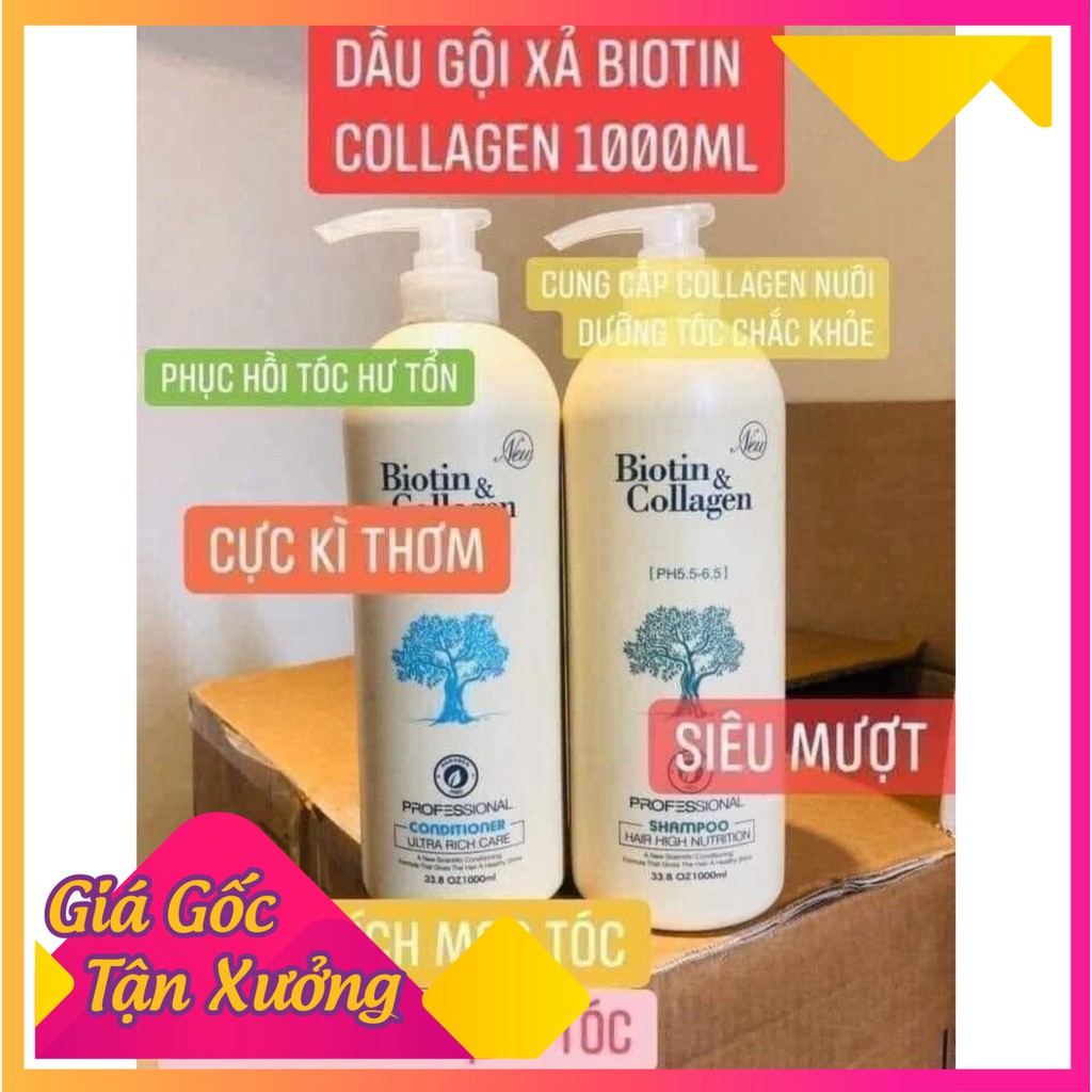 (FREE SHIP)+ Cặp gội xả BIOTIN & COLLAGEN trắng GIÁ TỐT CHỈ CÓ TẠI TIỆN ÍCH SHOP .