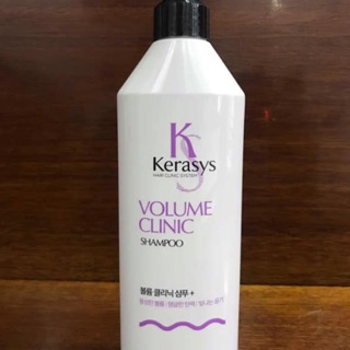 Dầu gội kerasys volume clinic dành cho tóc uốn, nhuộm 600ml
