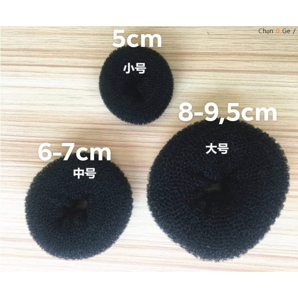 Set 3 độn phồng tóc