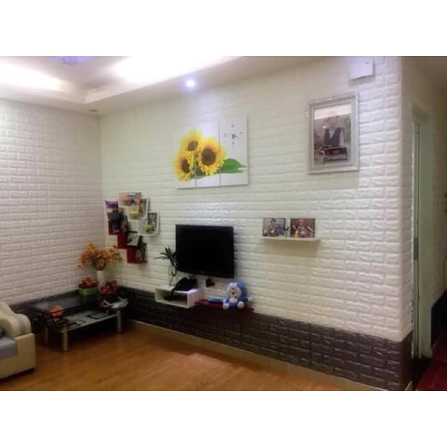 xốp dán tường 3d vân gạch kích thước 70*77cm | BigBuy360 - bigbuy360.vn