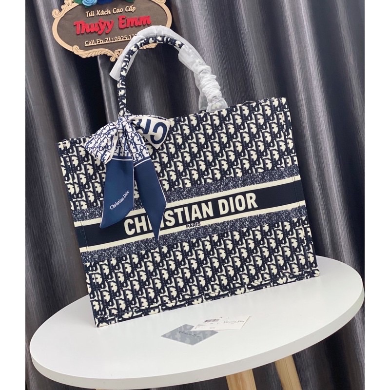 Túi Dior Hồng book tote du lịch size 36
