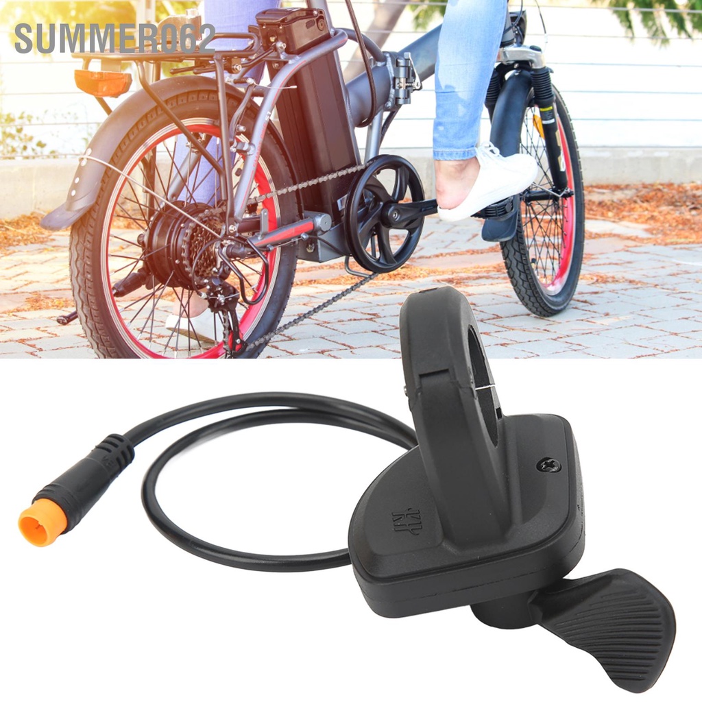 Summer062 E Bike Ngón tay cái phải Tay ga Tiếp xúc tốt Không thấm nước Khớp ngón Kiểm soát tốc độ cho Xe điện