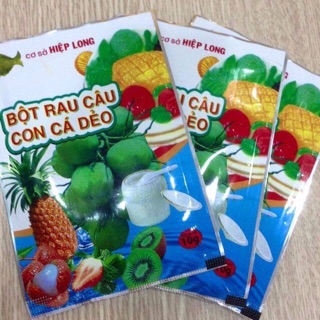 Bột rau câu con cá dẻo