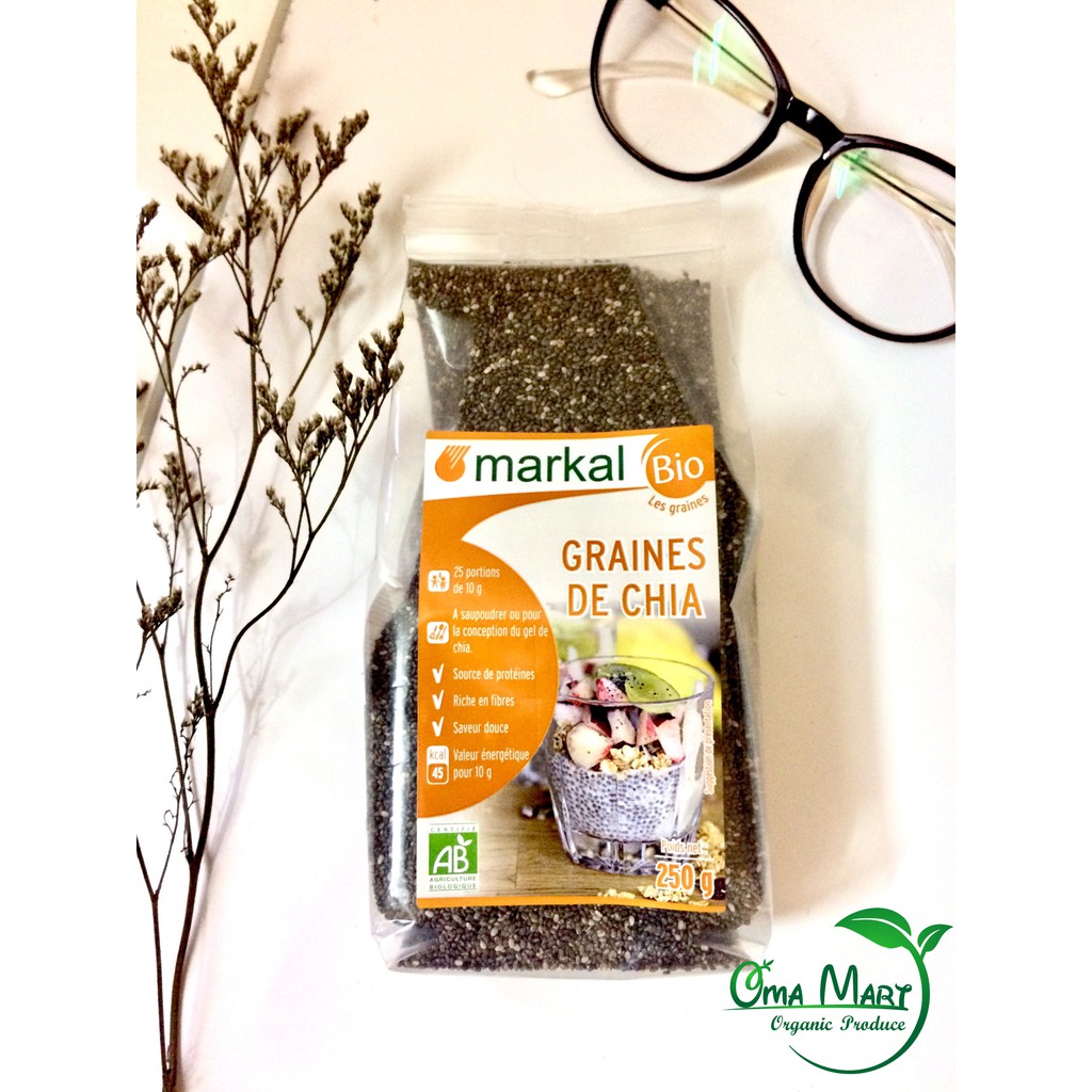Hạt Chia Hữu Cơ Markal 250g | BigBuy360 - bigbuy360.vn