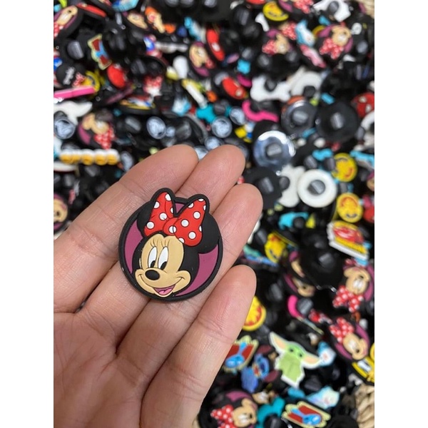Jibitz charm sticker gắn dép sục