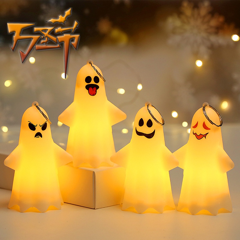 Lồng Đèn LED Hình Ma Trang Trí Halloween