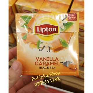 [Hàng có sẵn] Trà đen Lipton Nga nhiều vị (hộp 20 túi nhỏ)