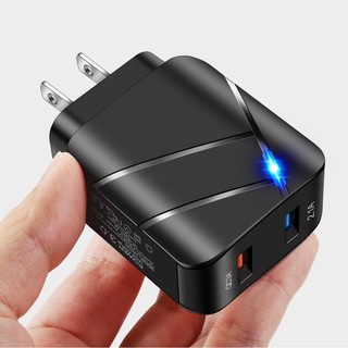 Cốc Sạc Nhanh 28w Qc3.0 + 2.1a