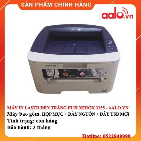 MÁY IN LASERR ĐEN TRẮNG FUJI XEROX 3155 ĐÃ QUA SỬ DỤNG - AALO.VN