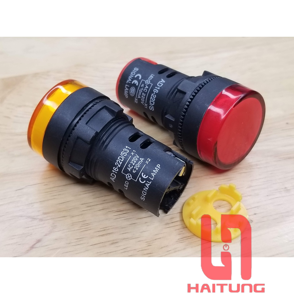 Đèn Led Báo Pha Phi 22mm , Led Báo Pha Tủ Điện 380V