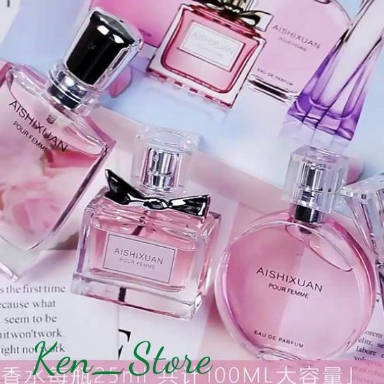 Nước Hoa Nữ AISHIXUAN Sét 4 Chai * 25ml Cao Cấp Nữ Tính Quyến Rũ Hương Thơm Dài Lâu !!!!!!