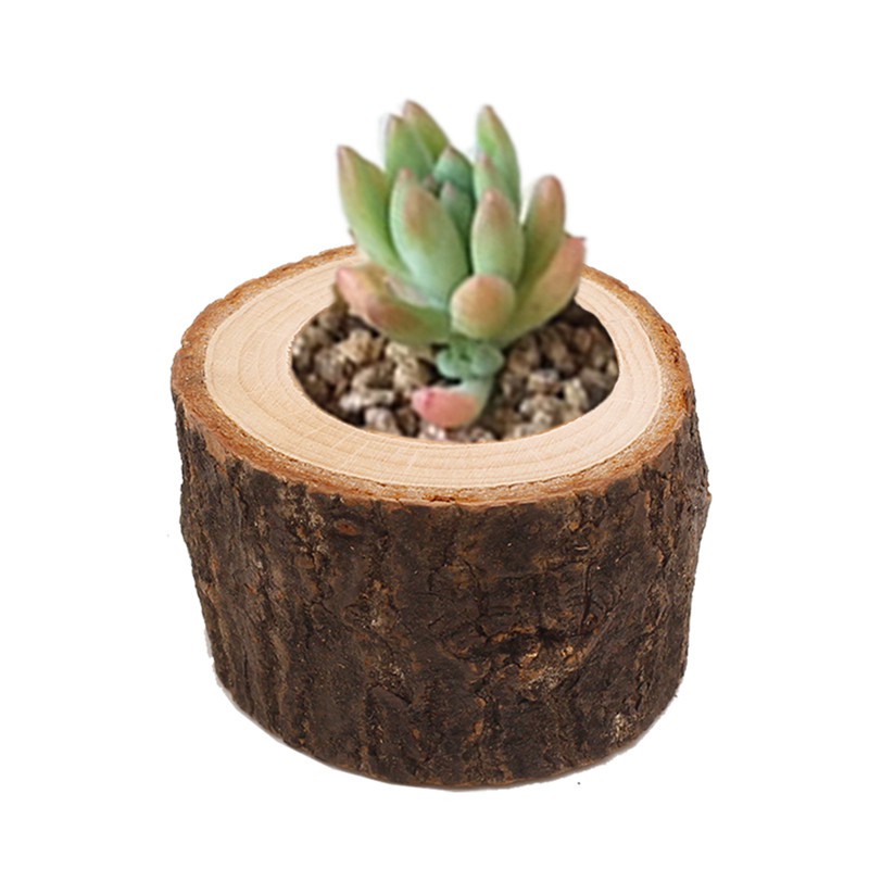 Chân giữ nến bằng gỗ trang trí phong cách vintage | BigBuy360 - bigbuy360.vn