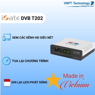 Mua Đầu thu truyền hình KTS mặt đất VNPT Technology DVBT2 iGate T202HD