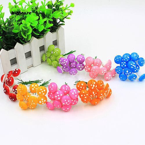Set 10 Nấm Giả Mini Trang Trí Sân Vườn