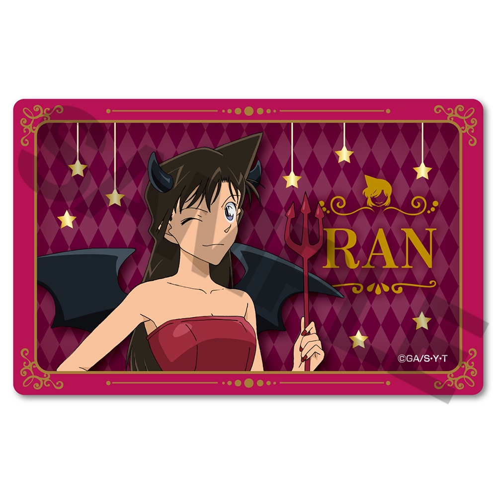 Ảnh card bo góc in hình DETECTIVE CONAN ver HALLOWEN Thám Tử Lừng Danh