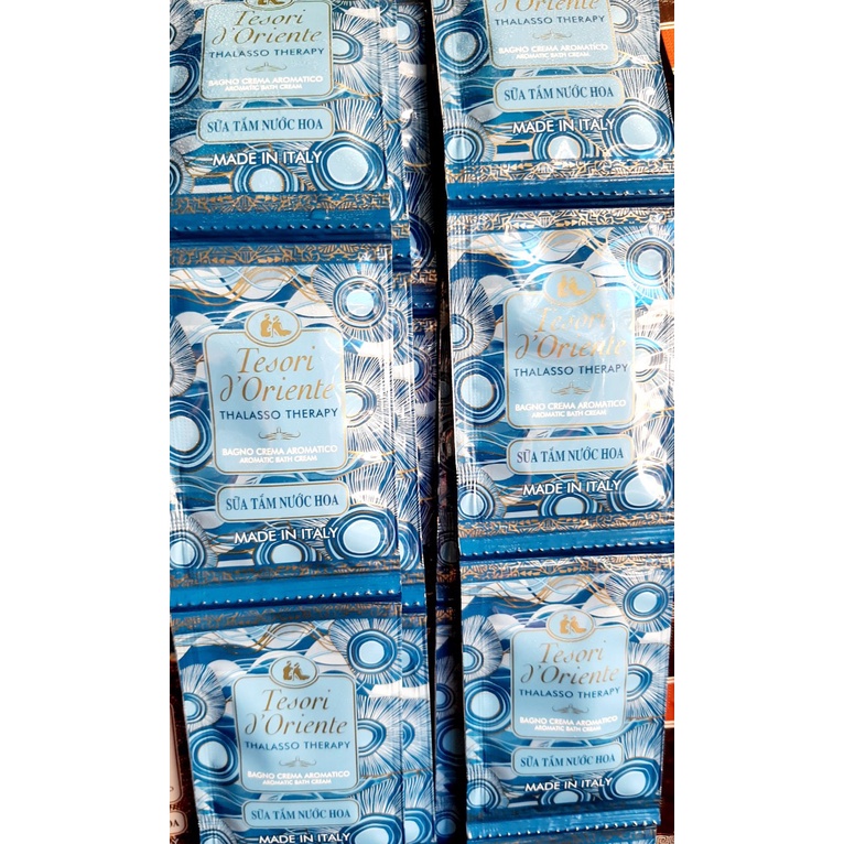 12 Gói Sữa Tắm Nước Hoa Tesori d’Oriente 12x7ml