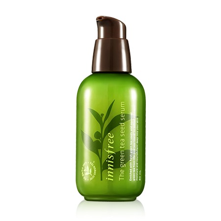 Tinh chất dưỡng ẩm cô đặc từ trà xanh và dầu hạt trà xanh tươi Jeju Innisfree The Green Tea Seed Serum 80ml