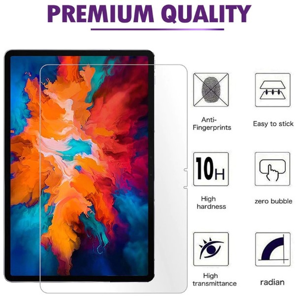 Kính cường lực Lenovo Xiaoxin Pad Pro 2021 TB-J716 - Độ cứng 9H, dày 0.3 mm | Tặng kèm bút