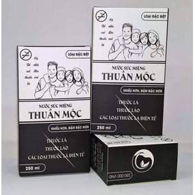 [ 100% THẢO DƯỢC] NƯỚC SÚC MIỆNG CAI THUỐC LÁ - THUỐC LÀO THUẦN MỘC THANH MỘC HƯƠNG