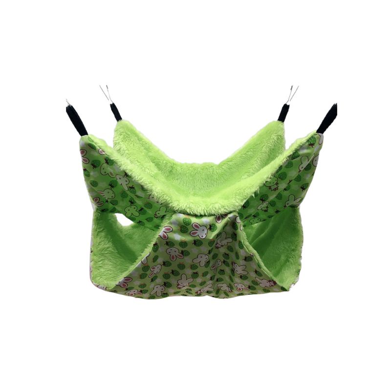 Võng Treo Hai Lớp Giữ Ấm Mùa Đông Cho Thú Cưng Nhỏ