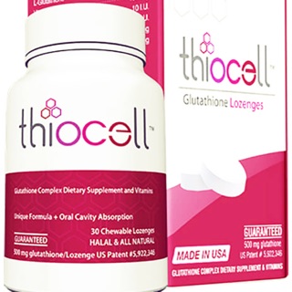 Viên ngậm trắng da THIOCELL (hũ 30 viên)