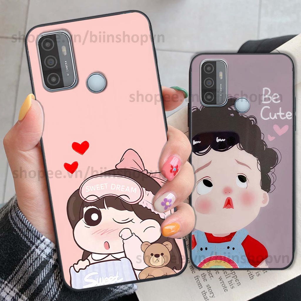 Ốp Oppo A53 in hình baby siêu dễ thương, ngộ nghĩnh đáng yêu