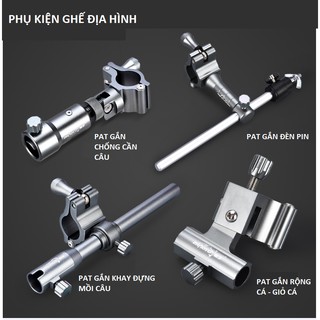 pass câu cá - pass chống cần- pass đèn pin - pass giỏ cá - pass gắn ghế địa hình