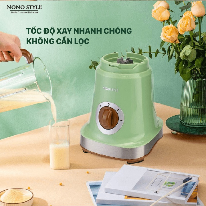 Máy Xay Sinh Tố Đa Năng NONOSTYLE (1,8L) BẢO HÀNH 12 THÁNG