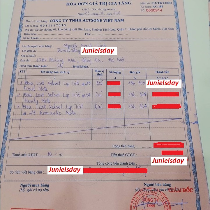 Son Kem Lì BBIA Last Velvet Lip Tint #38 - Màu Đỏ Nâu Chocolate