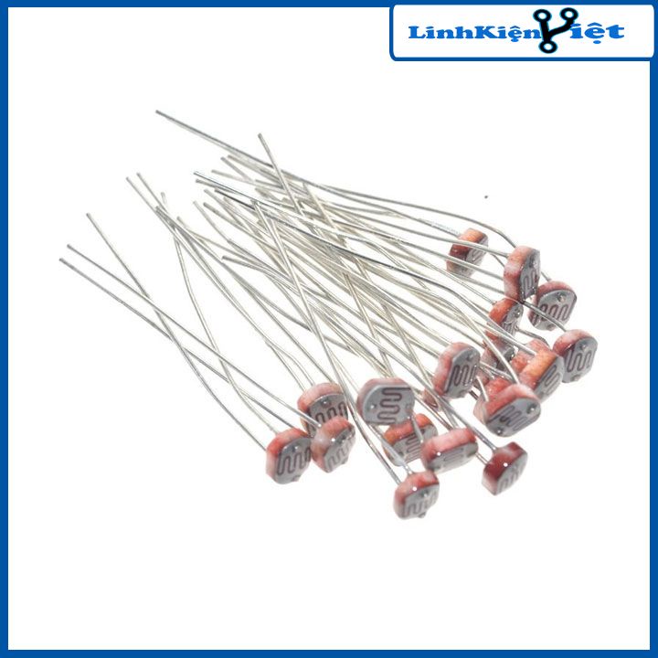 Cảm biến ánh sáng quang trở CDS 5mm/10mm (1 chiếc)