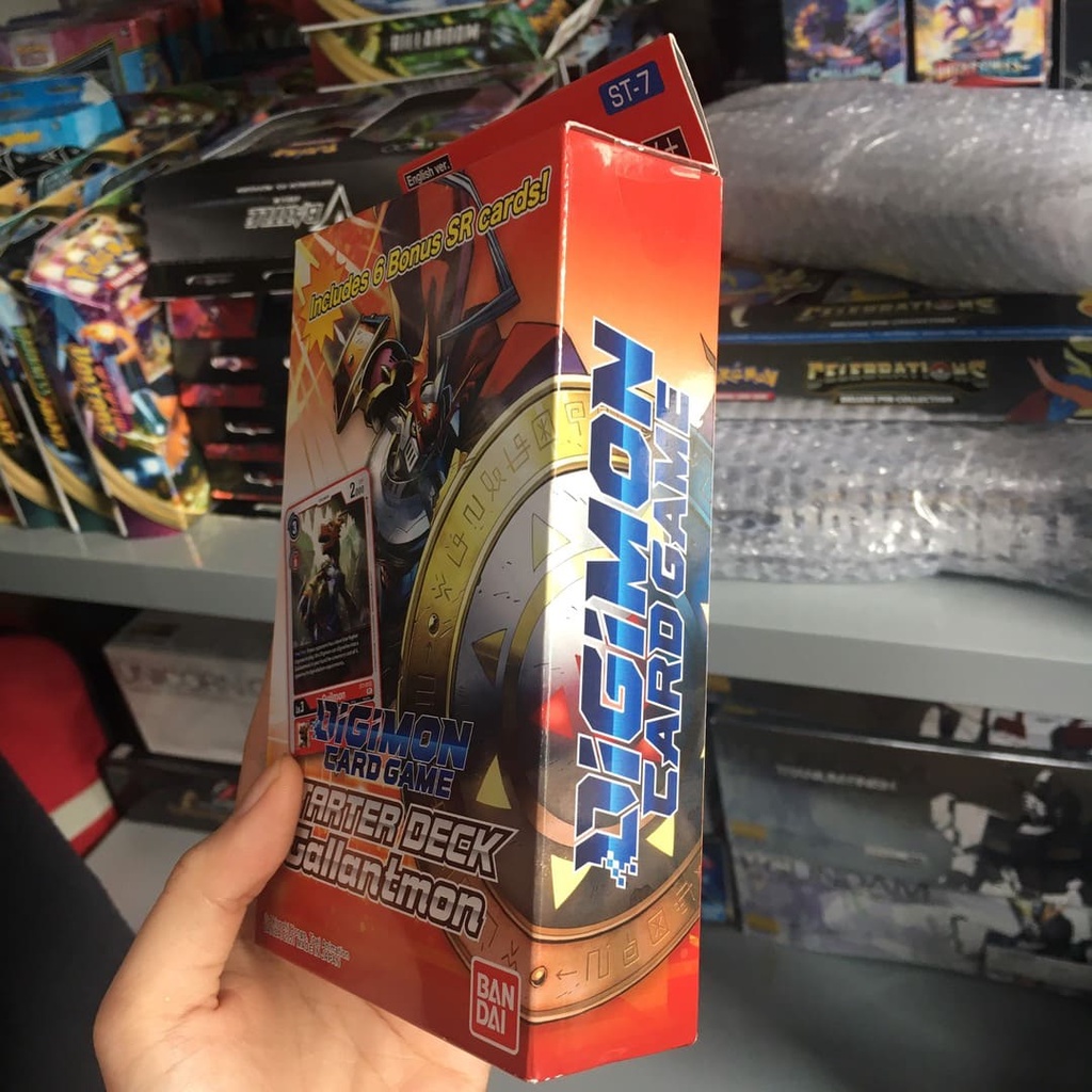 Bài Digimon TCG Starter Deck Gallantmon ready to play phiên bản tiếng Anh CHÍNH HÃNG MỸ DGMTCGUSSD08