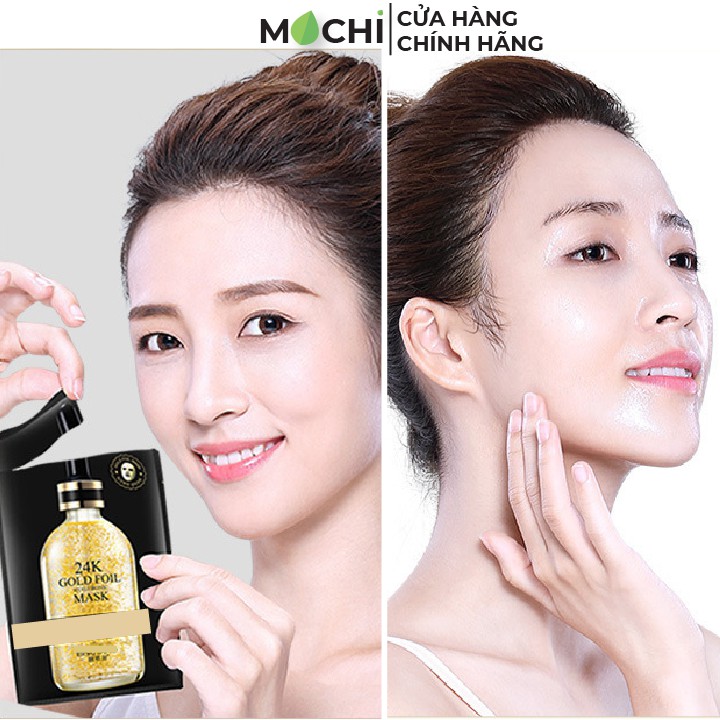 Mặt Nạ Vàng 24k Gold Venzen Trẻ Hóa Da, Giảm Nếp Nhăn, Trắng Da, Thải Độc Dưỡng Ẩm Nội Địa Trung Chính Hãng - MOCHI SHOP | BigBuy360 - bigbuy360.vn